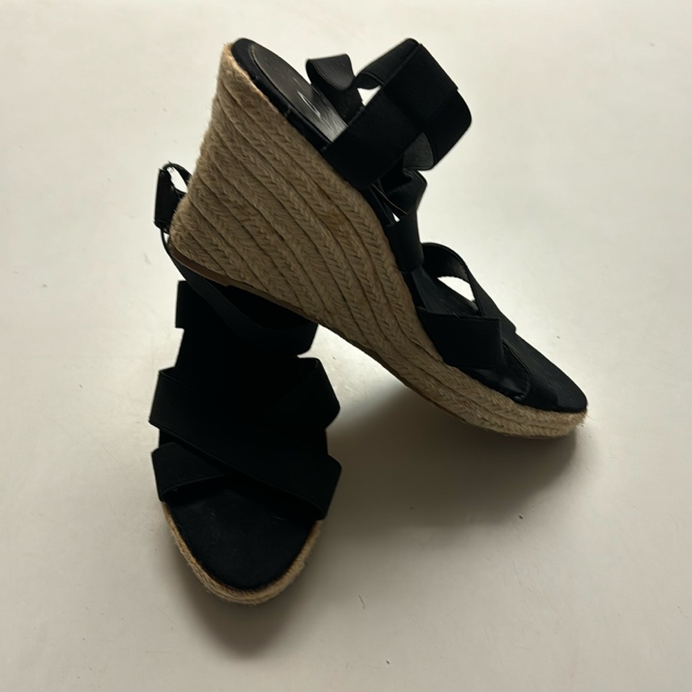 Black Espadrille Sandles